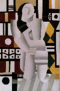 Fernard Leger The Woman who kneels oil painting on canvas